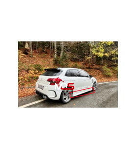 CİTROEN C4 GTX MARŞPİYEL TAKIM 2011-2020 FİBERGLASS BOYASIZ