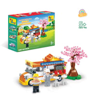 Ogi Mogi Toys Eğitici Bloklar Mobil Restoran 310 Parça Yapı Seti (Karışık)