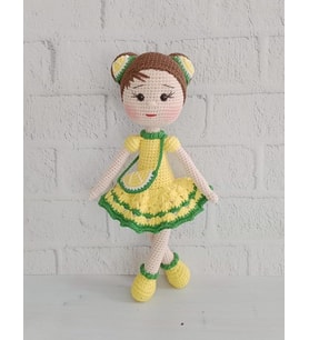 Lemon Baby Amigurumi Organik Oyuncak