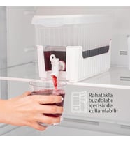 Su ve Meşrubat Sebili - Buzdolabı Uyumlu - Musluklu - Kapaklı