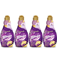 Bingo Soft Çamaşır Yumuşatıcı Konsantre 1440ML Lavanta (4 Lü Set)