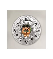 bilge Tasarım ÇOCUK ODASI Duvar Saati 30 x 30 CM (Karışık)