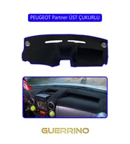 PEUGEOT Partner ÜST ÇUKURLUTORPİDO KORUMA HALISI MAVİ KENAR