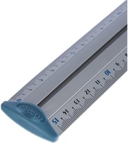 Ofis Ve Kırtasiye 120130 Çift Desimetre Cetvel, 30 Cm