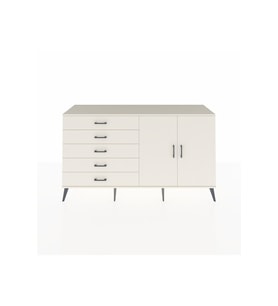 Hyperion Konsol 2 Raflı 5 Çekmeceli 2 Kapaklı 176x44x99 Aytaşı-Aytaşı