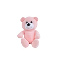 Peluş Ayı Oyuncak 15 Cm Pembe (Çok Renkli)