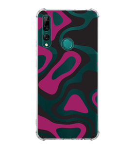 Huawei Y9 Prime 2019  Köşe Korumalı Antişok Kapak Renkli Desen Tasarımlı Şeffaf  Kılıf
