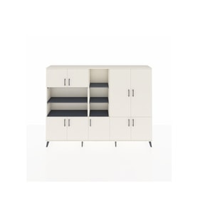 Arges Dolap 14 Raflı 9 Kapaklı 220x30x163 Aytaşı-Aytaşı/Antrasit