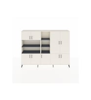 Arges Dolap 14 Raflı 9 Kapaklı 220x30x163 Aytaşı-Aytaşı/Antrasit