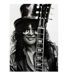 Slash Guns N Roses Dekoratif Mdf Tablo