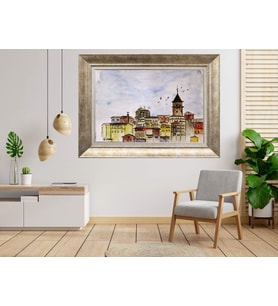 Gümüş Çerçeveli dekoratif Tablo as1409