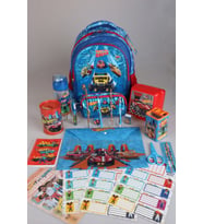 DEKOMUS İLE YENİ SEZON LİSANSLI HOT WHEELS İLKOKUL ÇANTASI VE KALEM ÇANTASI İLE MATARA,BESLENME KABI VE KIRTASİYE SETİ ÇITÇIT DOSYA,KALEM,SİLGİ,KUMBARA,KALEMTRAŞ,RESİM DEFTERİ,OKUL ETİKETİ