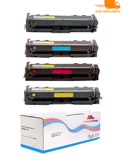 Colorful Toner LBP-663CDW Uyumlu 4 Renk Muadil Toner Chipsiz CRG055
