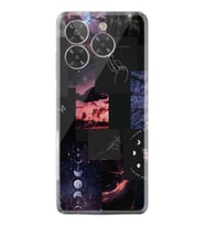 General Mobile Era 50 Kılıf Boutique Baskılı Resimli Ay Pattern Pcode -030