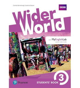 Wider World 3 Student's Book with MyEnglishLab access code inside