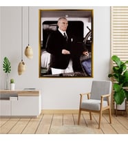 ÇERÇEVELİ ATATÜRK TABLO S440