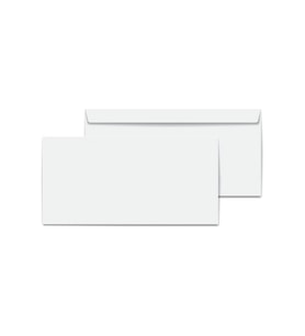 Diplomat Zarf Penceresiz 105 X 240 Mm Beyaz - 20 Adet