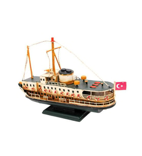 Dekoratif Nostaljik Metal Eminönü Kadıköy Yolcu Vapuru 