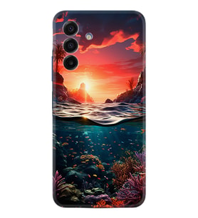 Samsung Galaxy A17 Kılıf Boutique Baskılı Resimli Okyanus Pcode -067