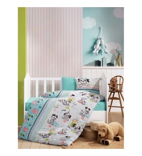 Cotton Box Flanel Bebek Nevresim Takımı Dalmaçyalı