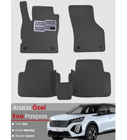 Peugeot 2008 Benzinli (2020-2025) Uyumlu EVA Paspas Tam Set–Araca Özel Kesim,Kaymaz,Kolay Montaj