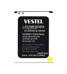 Vestel Uyumlu Venüs V3 5580 Batarya Pil Vs-bat-3045