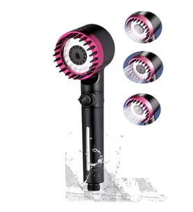 Pembe 3 Modlu Filtreli Duş Başlığı