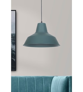 Modern Antrasit Metal Sarkıt Cafe ve Mutfak Tekli Avize