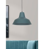 Modern Antrasit Metal Sarkıt Cafe ve Mutfak Tekli Avize