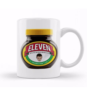 Stranger Things Eleven Marmite Kupa Bardak Porselen