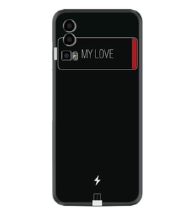 General Mobile Gm 23 Kılıf Resimli Desenli Baskılı Silikon My Love 1402