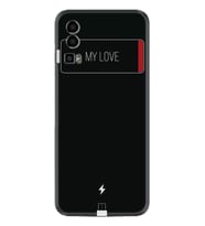 General Mobile Gm 23 Kılıf Resimli Desenli Baskılı Silikon My Love 1402