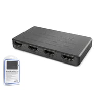 Hdmi Splitter 4K 1 In 4 Out + Usb Güç Kablosu - Siyah HDX1372