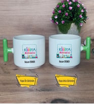 Kimya Mühendisi Kupa Bardak T Yeşil Kulplu Mühendisler Günü Hediyesi