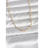 CM 14K Gold Renk Ataç Zincir Model 60 cm Kadın Kolye - TJ-BKO10979