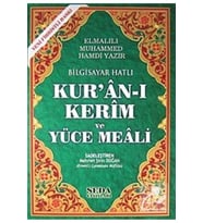 Kur'an-ı Kerim Ve Yüce Meali / Bilgisayar Hatlı - Fihristli - Rahle Boy (KOD:150)