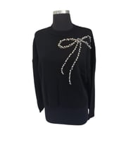 Fiyonk Desenli Taş detaylı Kazak