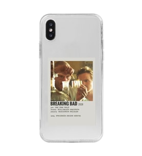 Iphone XSMAX Uyumlu Breaking Bad Tasarımlı Şeffaf Telefon Kılıfı