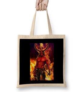 Hellboy Bez Çanta Uzun Saplı
