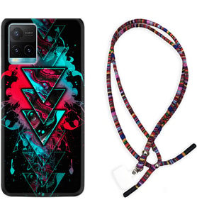 Vivo Y11S Y21S Y20 Y20S Y70 Kılıf Boyun Asklı Rasta Silikon Down 1719