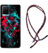 Vivo Y11S Y21S Y20 Y20S Y70 Kılıf Boyun Asklı Rasta Silikon Down 1719