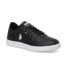 U.s. Polo Assn. Thunder Wmn 4Fx Kadın Siyah (36-40) Sneaker Ayakkabı