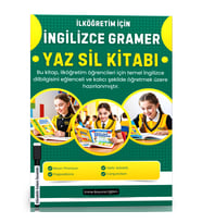 İlköğretim İçin İngilizce Gramer YAZ-SİL Kitabı