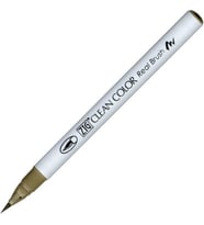 Zig Clean Color Real Brush Fırça Uçlu Marker Kalem 094 Gray Brown 