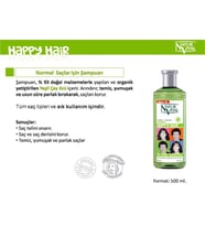 Natur Vital Happy Normal Saçlar Doğal Şampuan 500ml