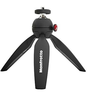 Manfrotto Mtpiximii-B Pixi Masa Tripodu, 1 Kg'A Kadar, Kompakt Ve Sistem Kameralar Için, Siyah (Çok Renkli)
