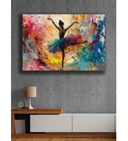 Koç stüdyo Modern tasarım kanvas tablo 50x70 (Çok Renkli)