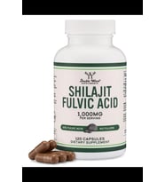 Double Wood Shilajit Pure Himalayan (20% Fulvic Acid Supplement) 1,000mg  120 Capsul. TR Tek Yetkili Satıcısı 3836 (Renksiz)