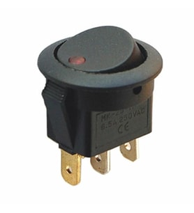 LOCWAY IC-132A Yuvarlak Nokta Işıklı Anahtar 50 Adet