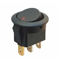 LOCWAY IC-132A Yuvarlak Nokta Işıklı Anahtar 50 Adet